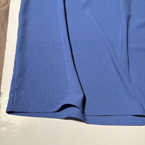 American Apparel Cobalt Blue V-Neck Comfortable Dress Size M/L - Picture 7 of 12